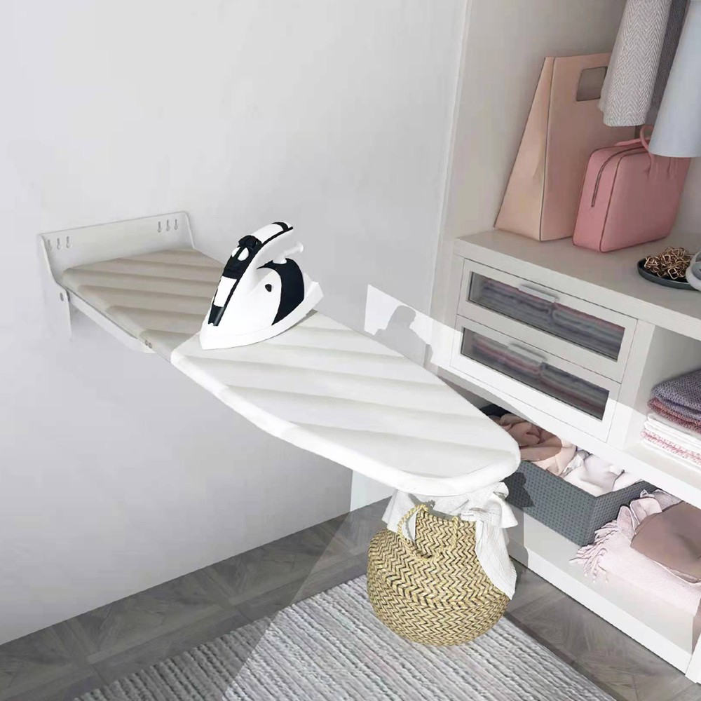 Costway Planche à Repasser Pliable avec 7 Hauteurs Réglables Tissu Résistant à la Chaleur et aux Brûlures Costway Planche à Repasser Pliable avec 7 Hauteurs Réglables Tissu Résistant à la Chaleur et aux Brûlures