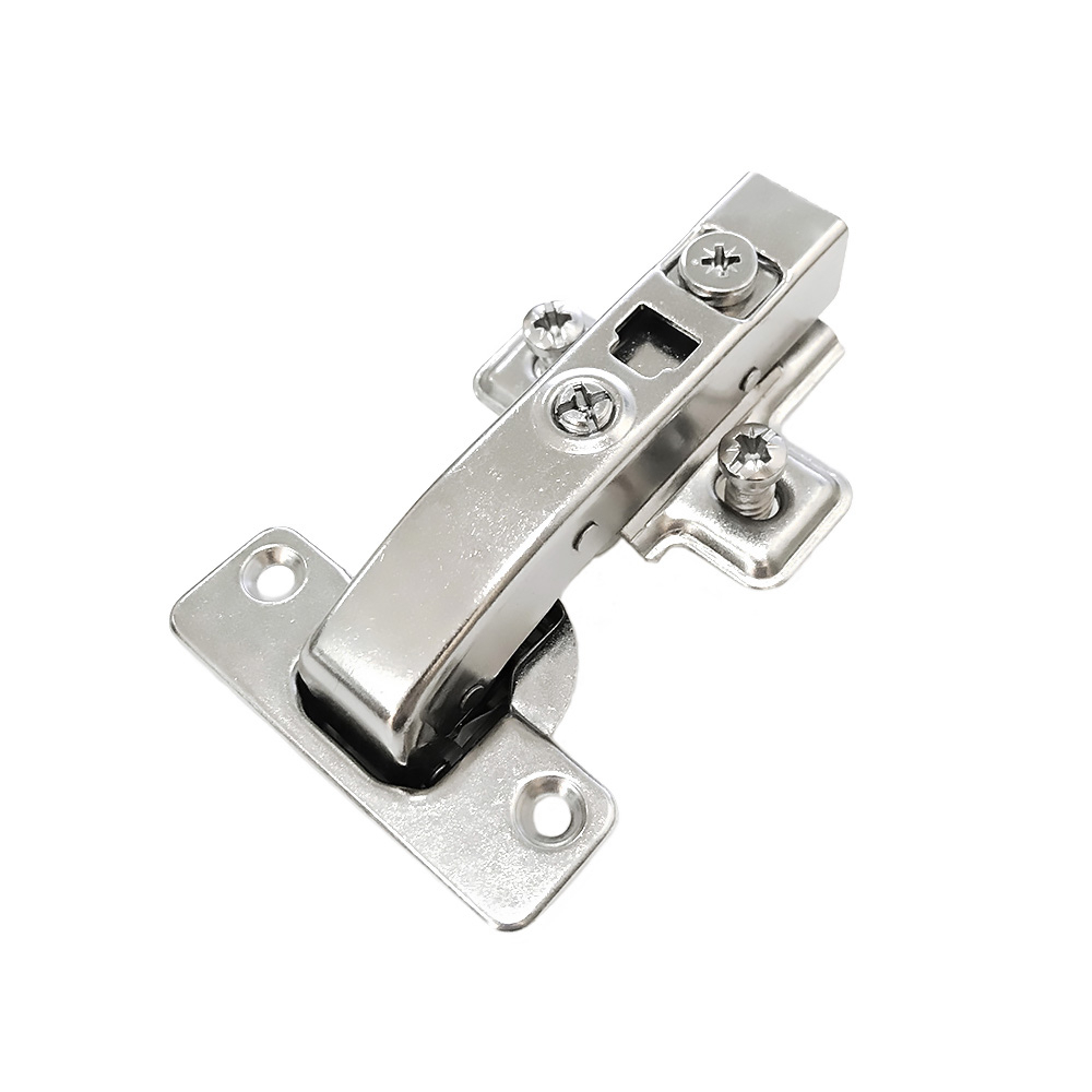 Charnière invisible d'angle amortie À clipser ouverture 90°