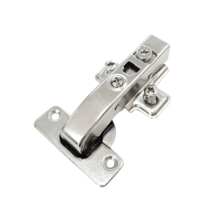 Charnière invisible d'angle amortie À clipser ouverture 90°