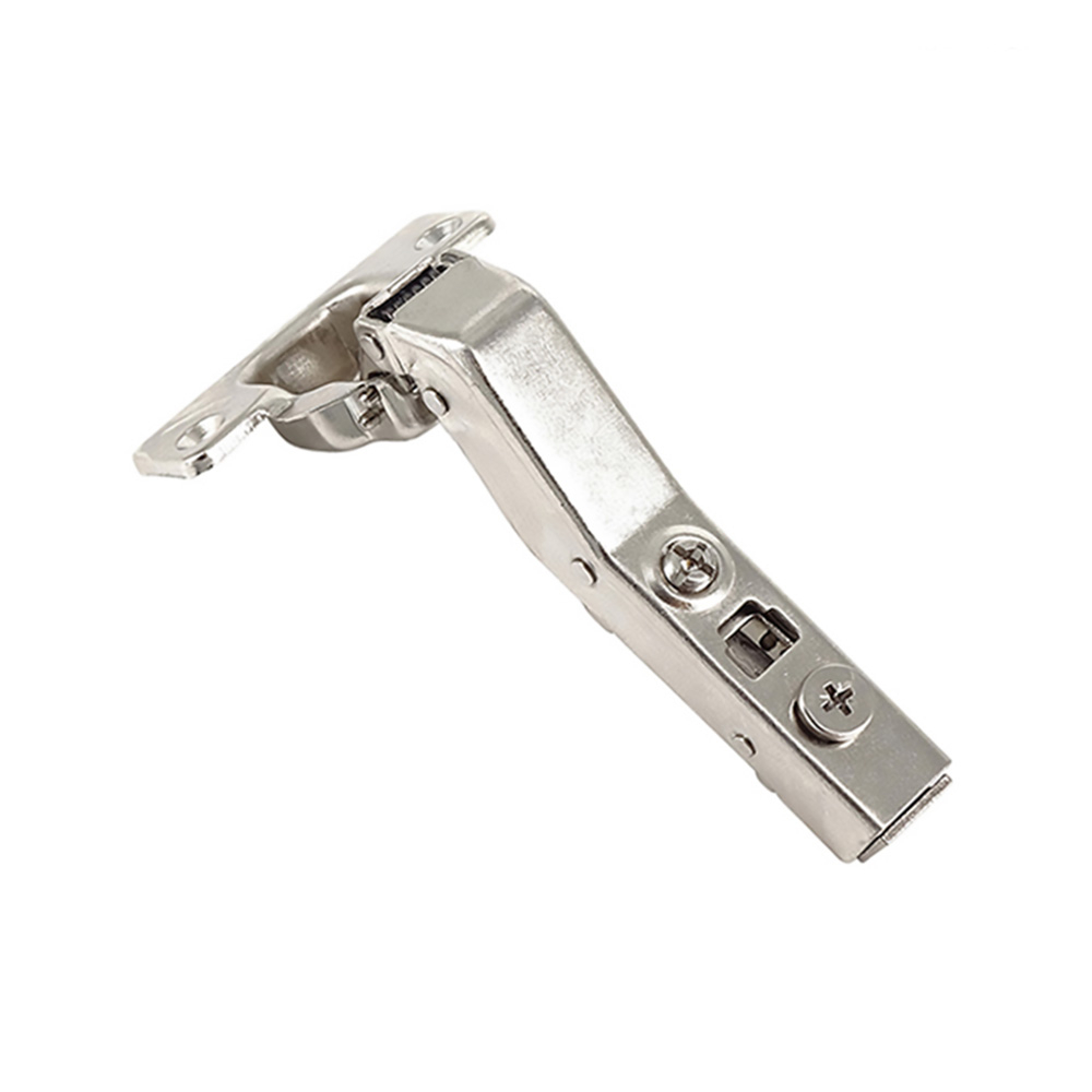 Charnière invisible d'angle amortie À clipser ouverture 45°