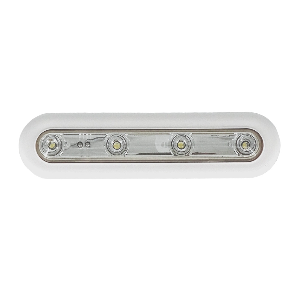 Lampe LED Tactile Sans fil Ovale - À coller - ABS