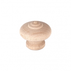 Bouton de meuble BOG diam.40mm - Bois brut