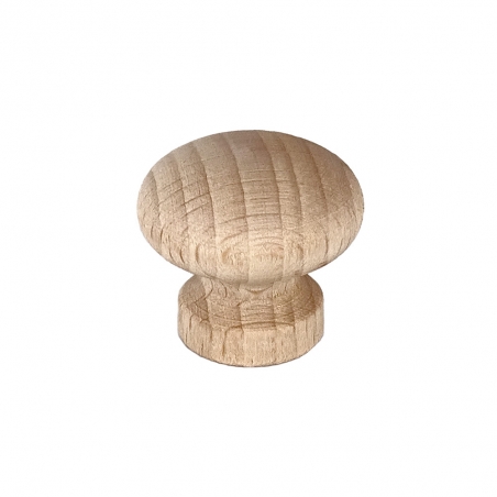 Bouton de meuble SURO diam.30mm - Bois Brut