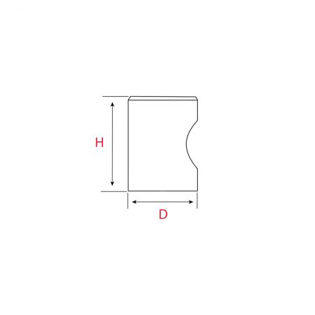 Bouton de meuble DRISS - Inox Satiné