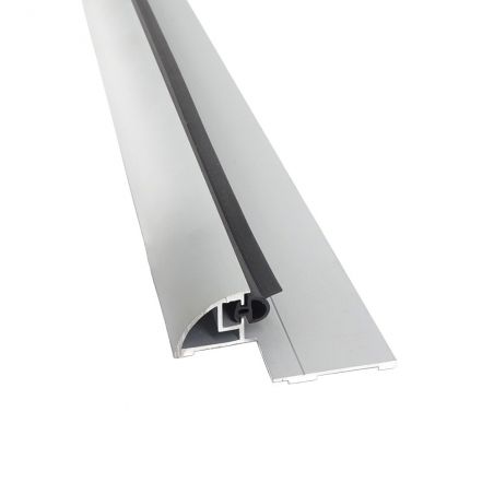 Barre de seuil PMR bombée ajustable L.930mm - Aluminium