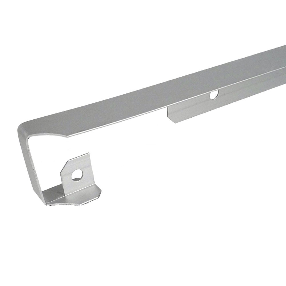 Profil jonction d'angle pour plan de travail 28mm Aluminium - À visser