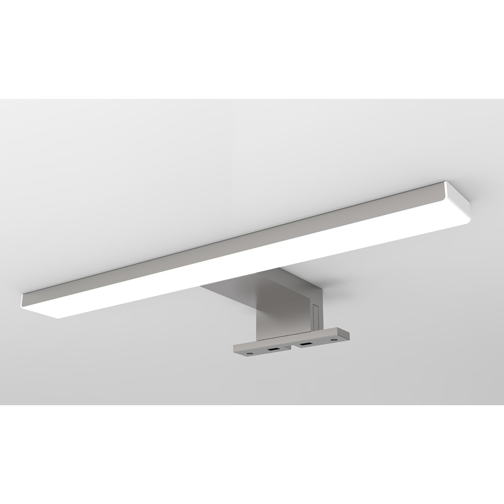 Applique Led pour Miroir de Salle de bain IP44 - 6W - Chrome - L.300mm