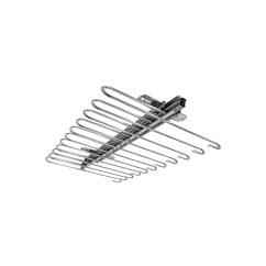 Porte-pantalon coulissant Chrome P.330mm - Acier