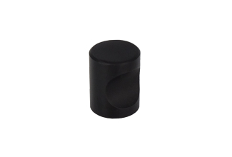 Bouton de meuble SIRIUS Noir mat - Aluminium