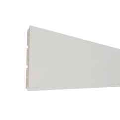 Plinthe de cuisine Blanche H.150mm - L.2.5m - PVC