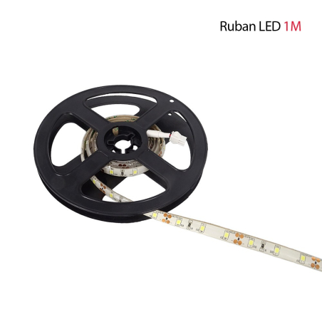 Ruban LED adhésif sécable Blanc froid - 60LEDs/m