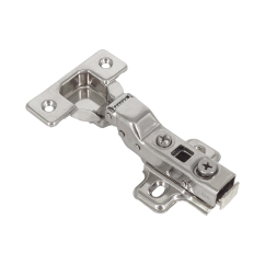 Charnière invisible amortie À clipser Entraxe 45 À Demi-recouvrement