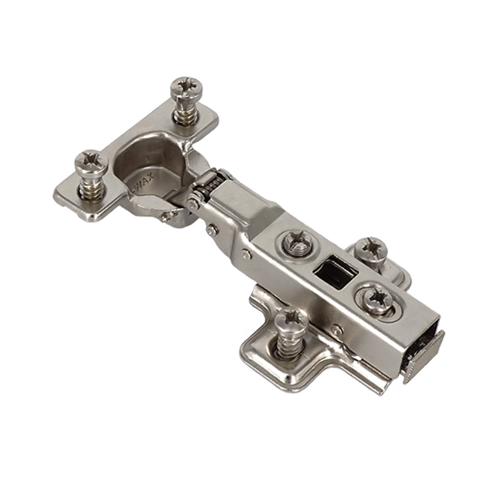 Charnière invisible amortie À clipser Entraxe 38 À Demi-recouvrement