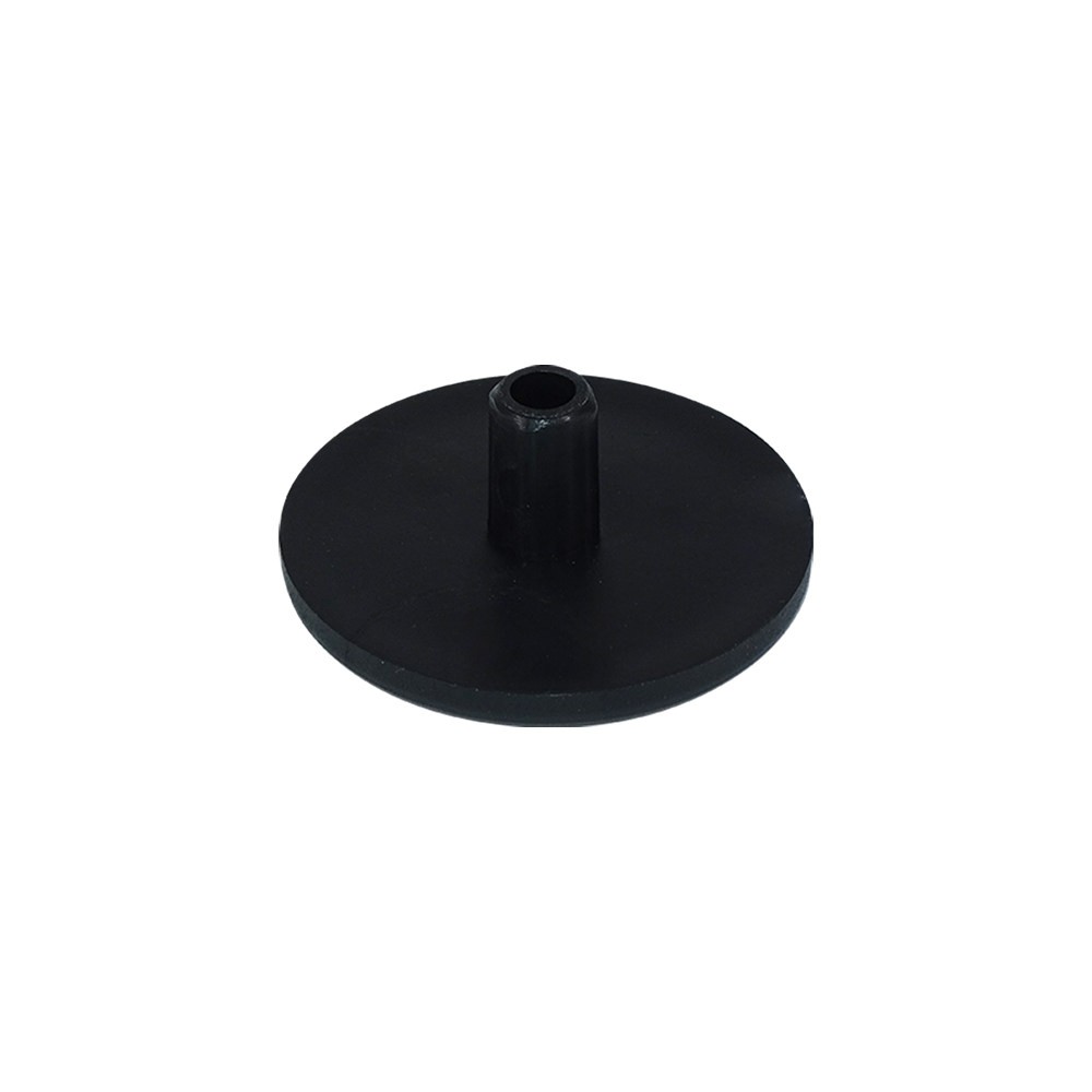 Patin rond Noir À enfoncer Diam.48mm - Plastique