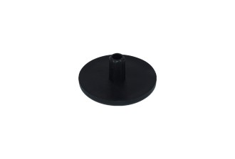 Patin rond Noir À enfoncer Diam.48mm - Plastique