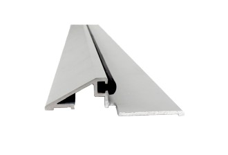 Barre de seuil de porte anodisé ajustable L.930mm PMR Aluminium