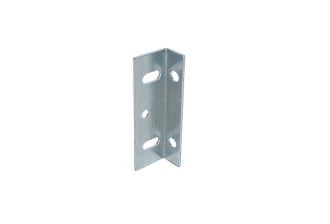 Gâche équerre pour serrure batteuse EDF/GDF 60x20x13mm - Acier