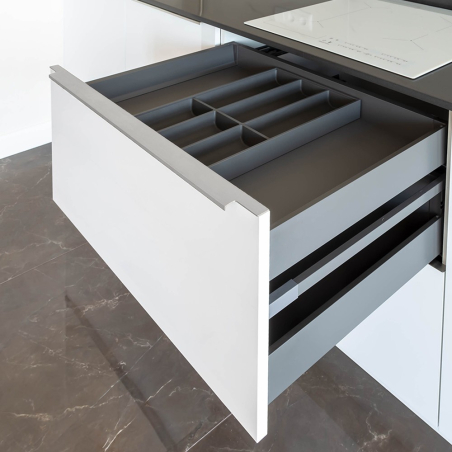 Poignée de meuble LOUA filaire - Aluminium Brossé