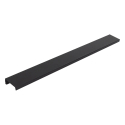 Poignée de meuble OSYN Noir mat - Multi entraxes 320-448 | Multi longueurs 396-796 - Aluminium plein anodisé