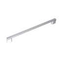 Poignée de meuble PARISS - Entraxe 256 | Longueur 290 - Aluminium plein anodisé naturel